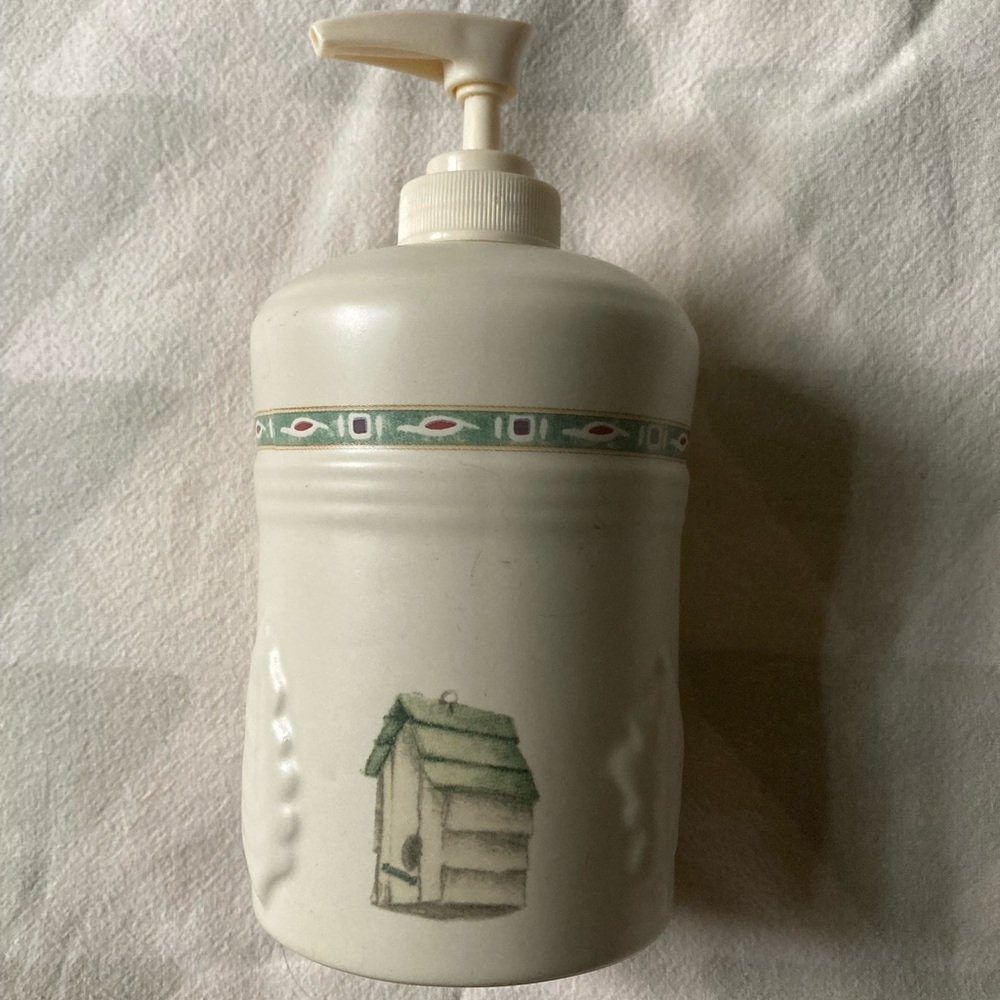 Vintage Springs Ceramic Soap Dispenser